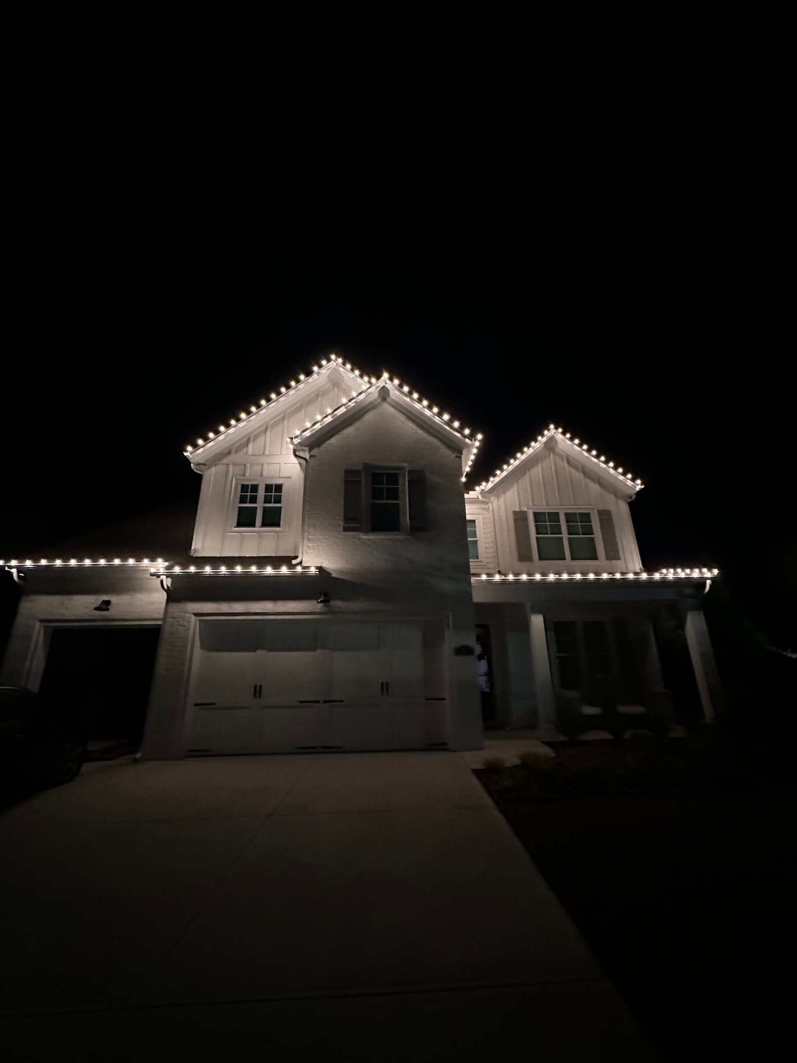 Real Red Clay professional Christmas light installation
